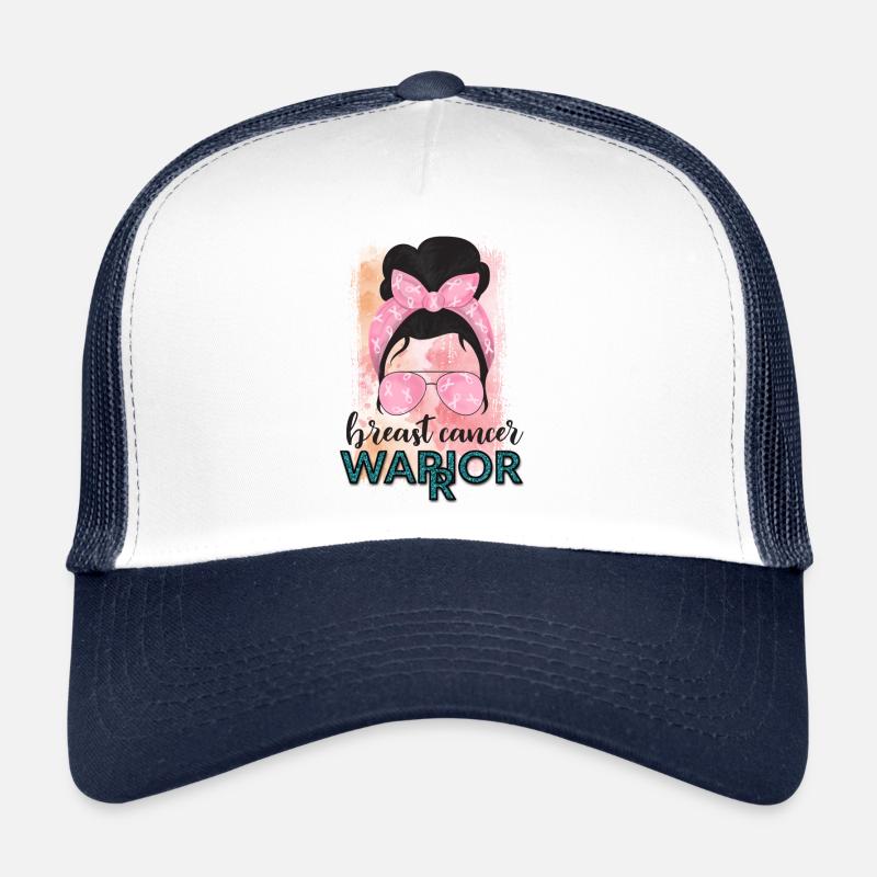 Breast Cancer Warrior Trucker Cap