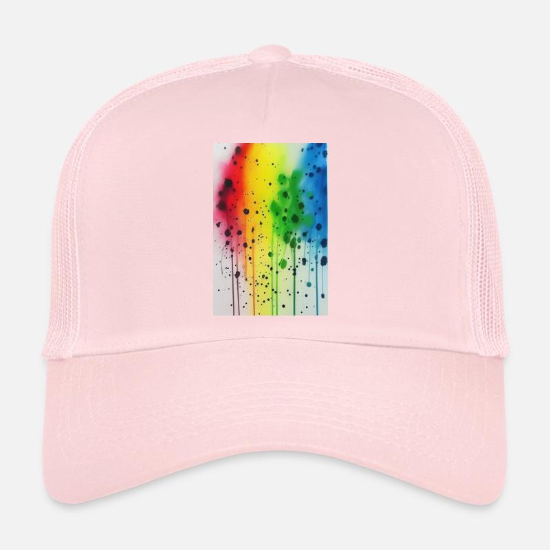 Éclaboussures de peinture Casquette trucker 