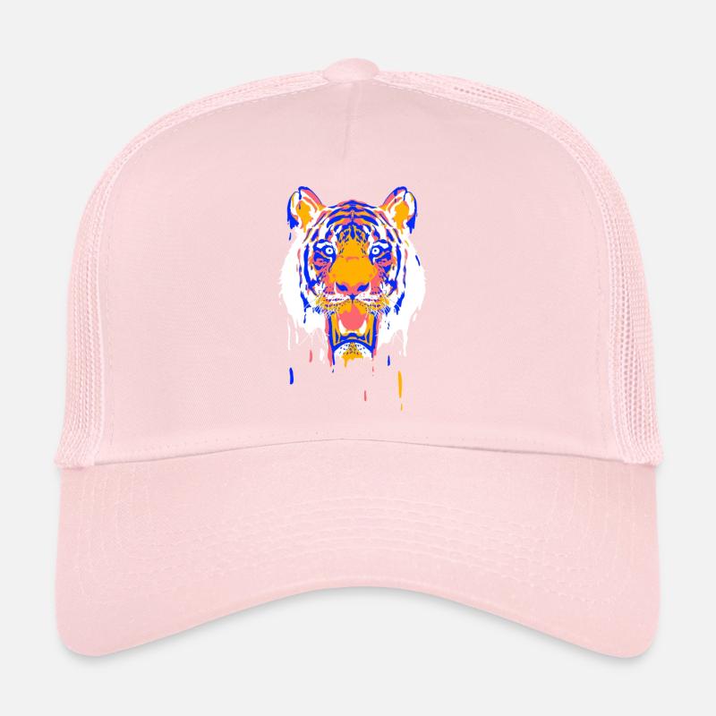 Tigre de peinture Casquette trucker 