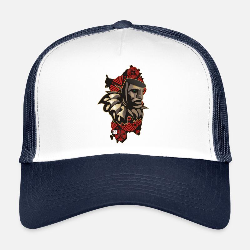 Mamuthone Sardinia - Trucker Cap - white/navy