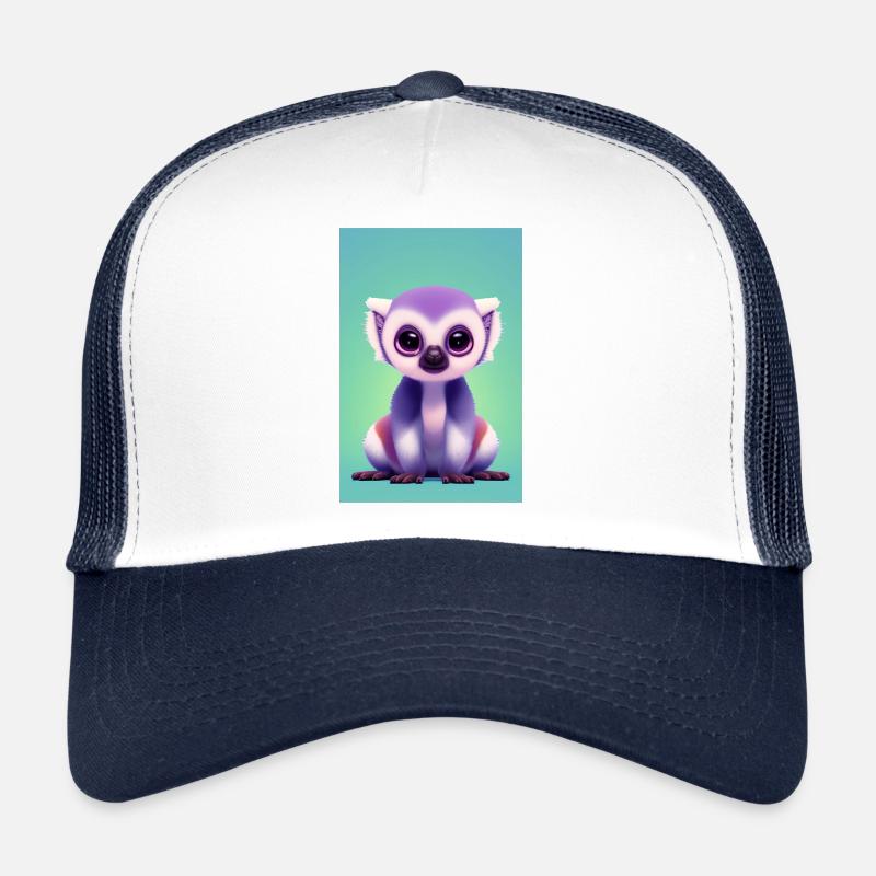 Singe lémurien Casquette trucker 