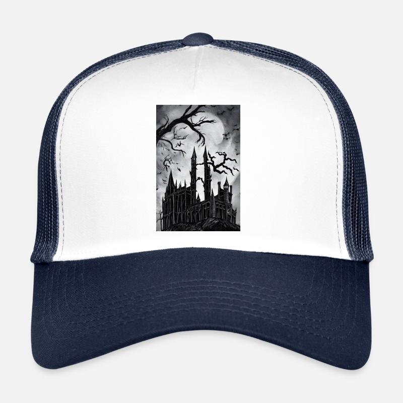 Halloween - Trucker Cap - white/navy
