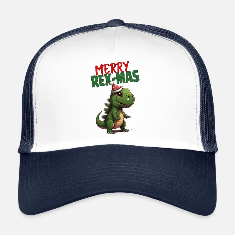 Merry Rex-Mas Trucker Cap