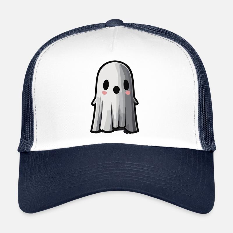Cute Ghost / Halloween Trucker Cap