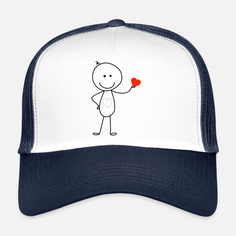 Hold My Heart - Valentine's Day Gift Idea Trucker Cap