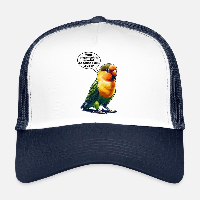 Inséparable Oiseaux d’amour Casquette trucker 