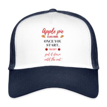 Sweet Cake Recipe - Trucker Cap - white/navy - Front