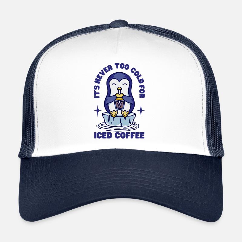 Für Eiskaffee ist es nie zu kalt Trucker Cap