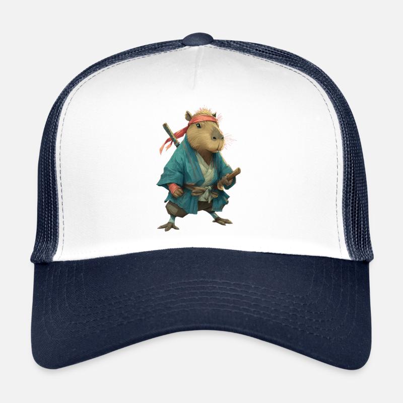 Capybara Ninja Casquette trucker 