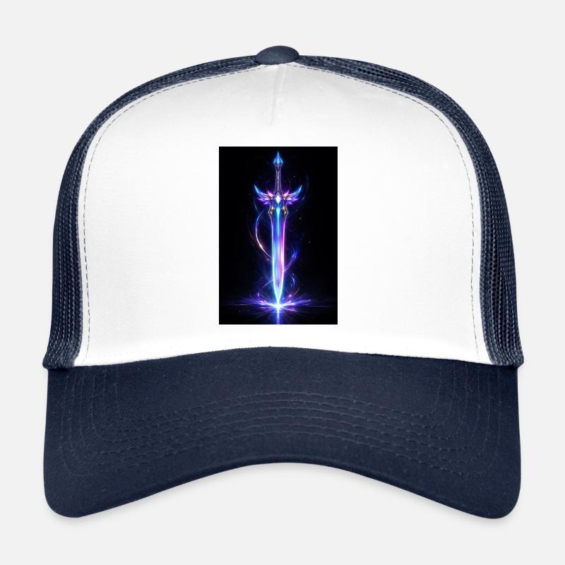 Épée astrale néon Casquette trucker 