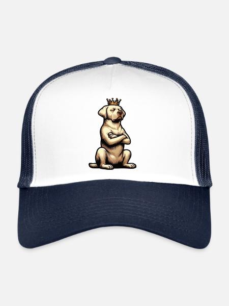 Labrador Labrador owner Labrador lover - Trucker Cap - white/navy - Front