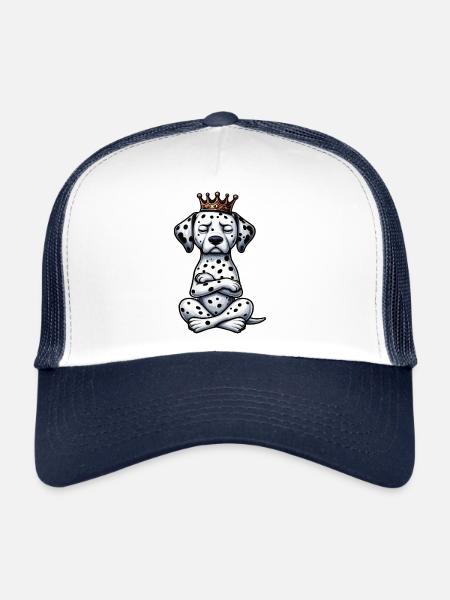 Dalmatians Dalmatian Keepers Dalmatian Owners - Trucker Cap - white/navy - Front