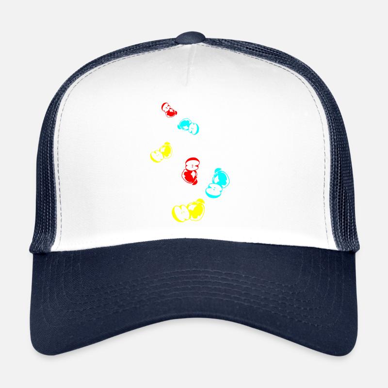 Vitamines de l’icône Apple Casquette trucker 