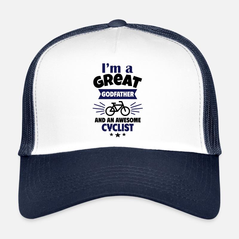 Grand parrain et super cycliste Casquette trucker 