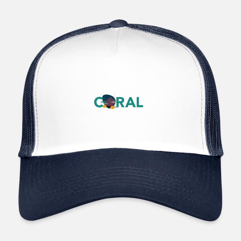 Coral Reef Trucker Cap