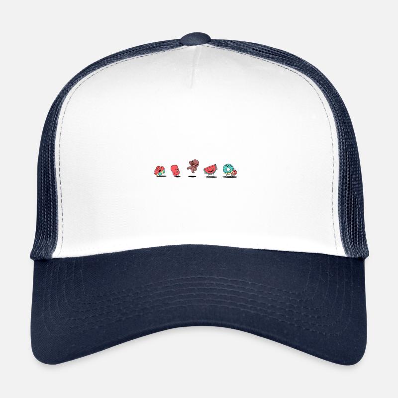 Friends - Friends - Christmas - Gingerbread - Trucker Cap - white/navy