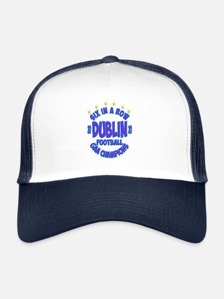 Dublin GAA All Ireland Champions - Casquette trucker  - blanc/marine - Devant