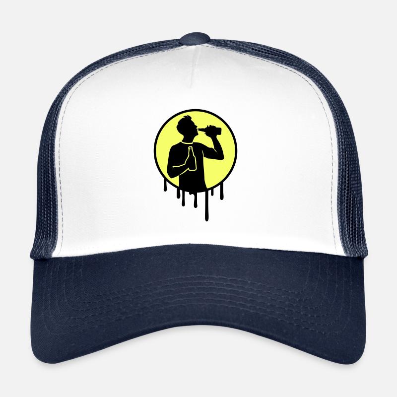 Booze Party Man Trucker Cap