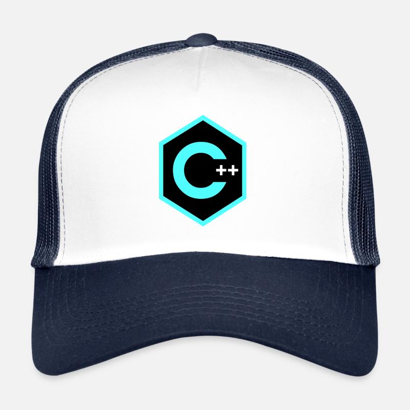 C++ - Trucker Cap - white/navy