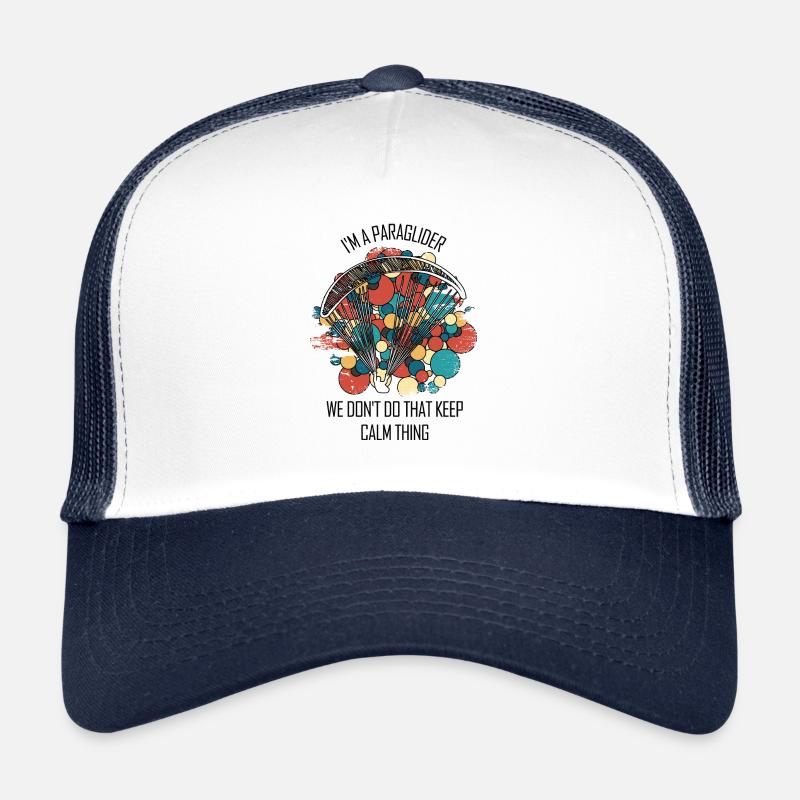 Parapente Gleitschirm Paragleiter Parapente Casquette trucker 