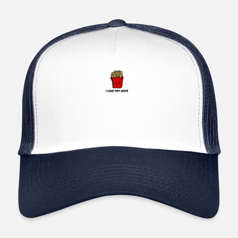 Pommes Freitag Frittiert Trucker Cap
