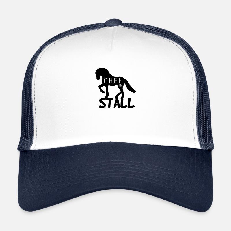 Chef dans le cheval Casquette trucker 
