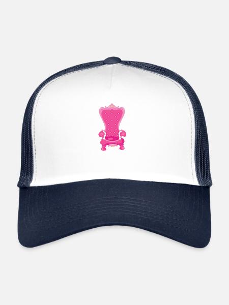 Thron - Trucker Cap - Weiß/Navy - Vorne