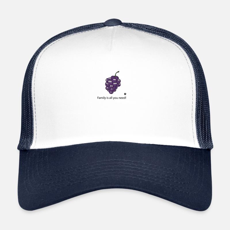 Traubenfun Traube Geschenk Family Idee Trucker Cap