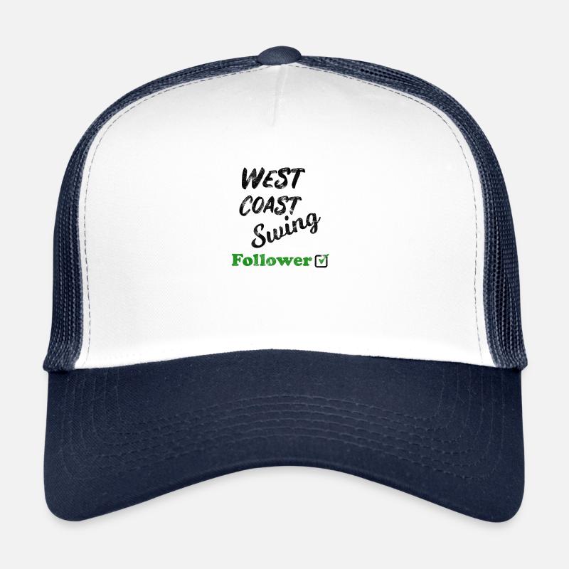 West Coast Swing Leader Follower Workshop Cadeau Casquette trucker 
