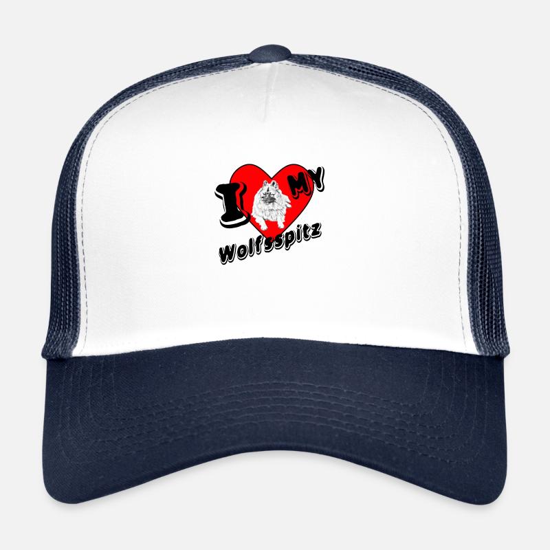 I love my Wolfsspitz Casquette trucker 