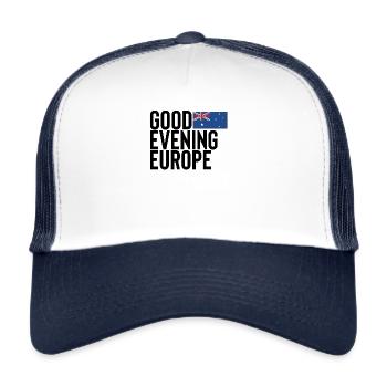 Australien - Trucker Cap - Weiß/Navy - Vorne