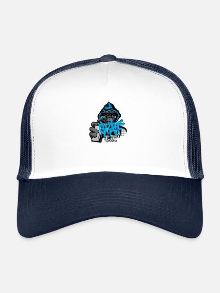 GRAFF E.T. - Trucker Cap - white/navy - Front