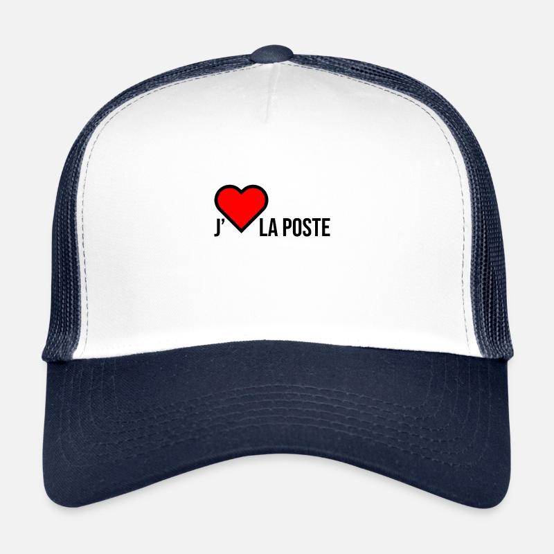 j'adore la poste facteur livraison Casquette trucker 
