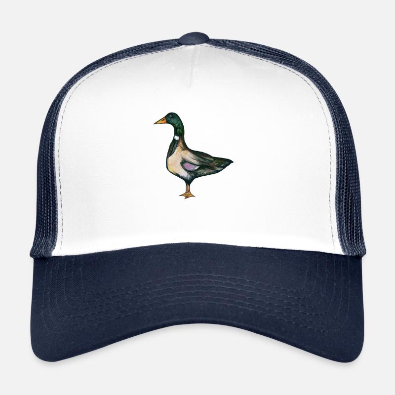 Art du canard colvert Casquette trucker 