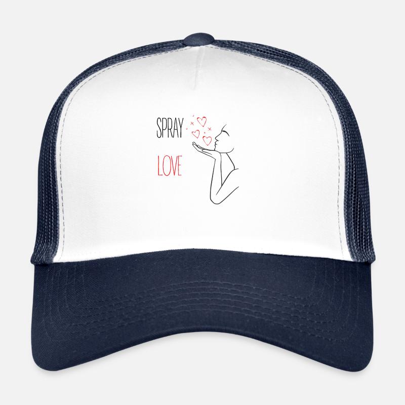 SPRAY LOVE Trucker Cap