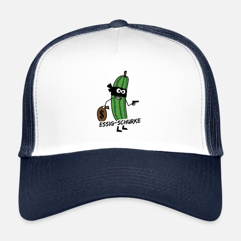 Essig-Schurke Essiggurke Gewürzgurke Dollar Trucker Cap