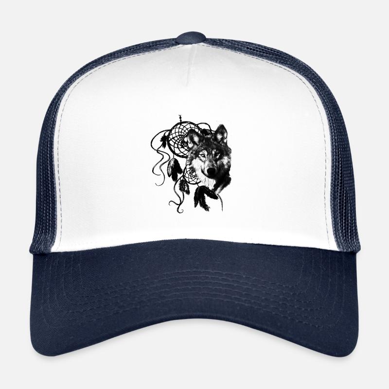 Wolf | Dreamcatcher | Gift Trucker Cap