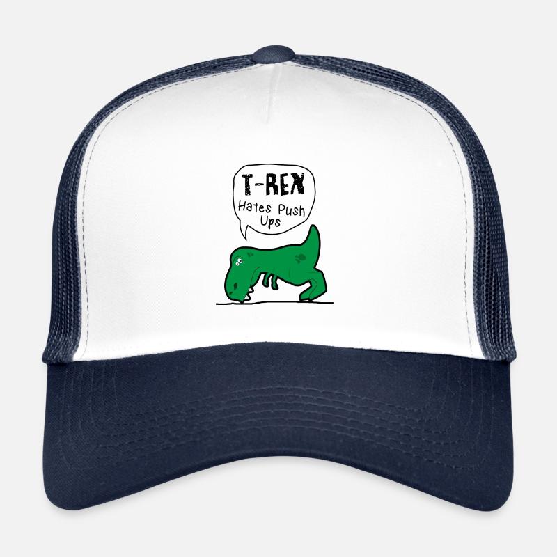 T-REX push-up T-shirt Funny Dinisauer Trucker Cap