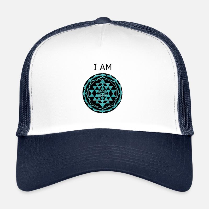 I Am - I'm hand painted with Yantra Trucker Cap