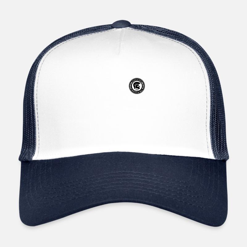 Reggae, Roots & Ska graphic - Trojan Clothing - Trucker Cap - white/navy