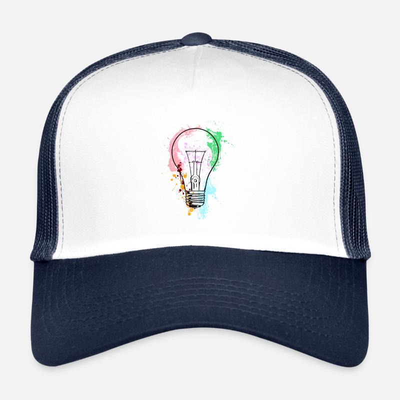 Ampoule colorée Casquette trucker 