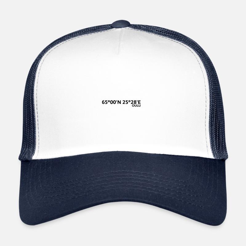 Oulu coordinates Trucker Cap