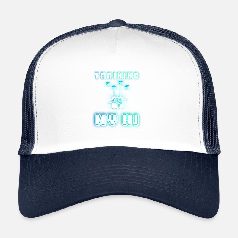 TRAINING MY HI (Intelligence Humaine) Casquette trucker 
