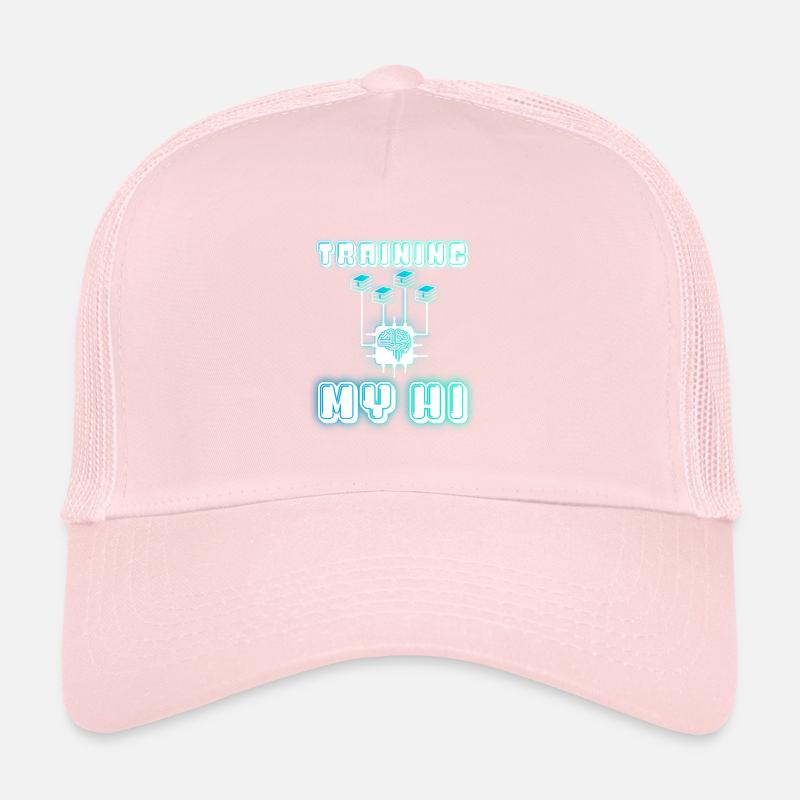 TRAINING MY HI (Human Intelligence) Trucker Cap