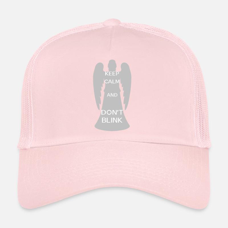 Keep calm and don't blink Trucker Cap