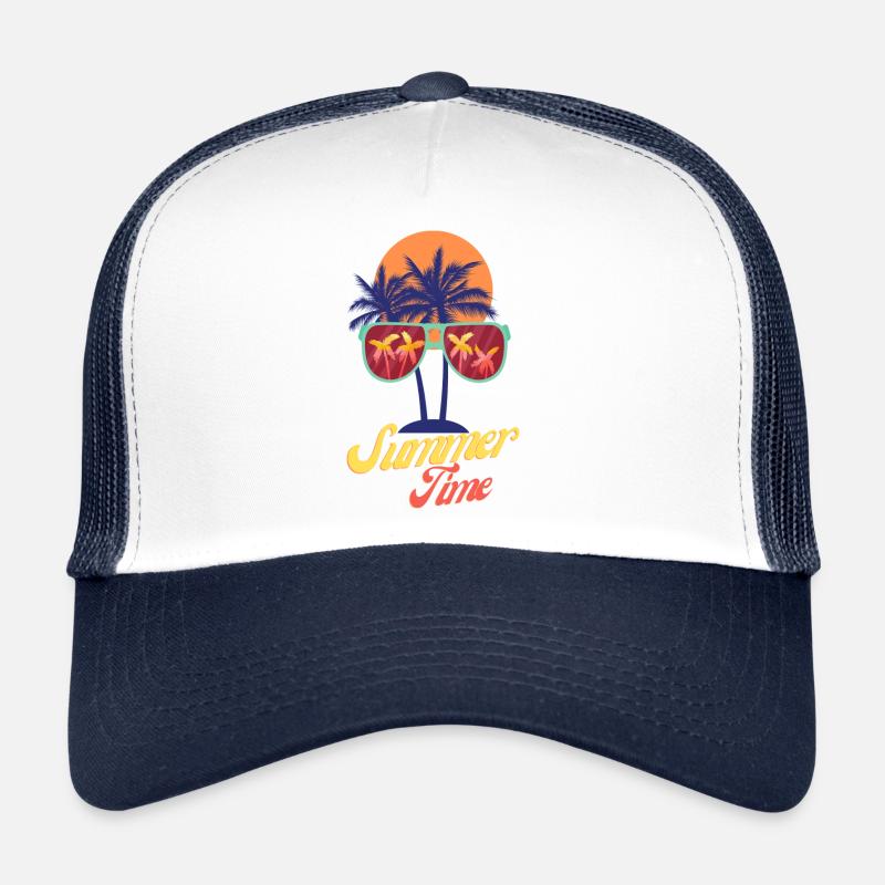 Heure d’été II Casquette trucker 