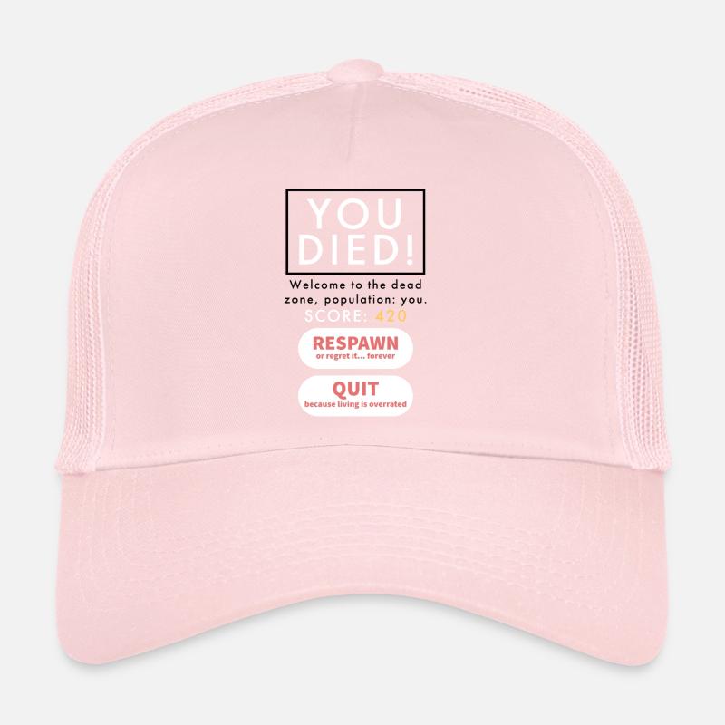 Vous êtes décédé Casquette trucker 