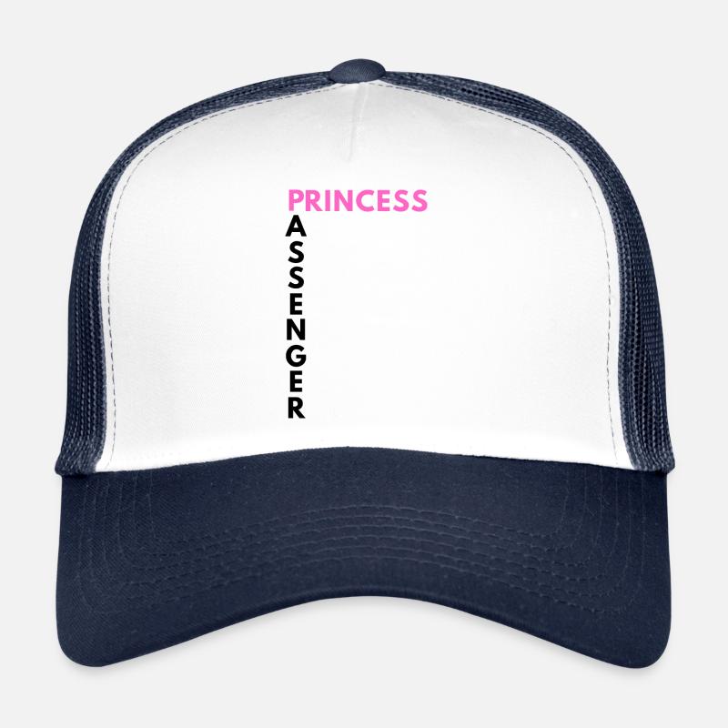 Passenger Princess - Trucker Cap - Weiß/Navy