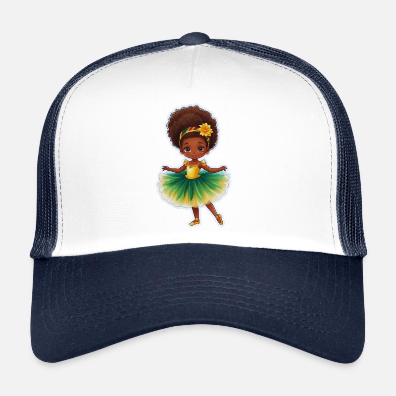 Ballerine enfant idée cadeau Afro Locks Casquette trucker 