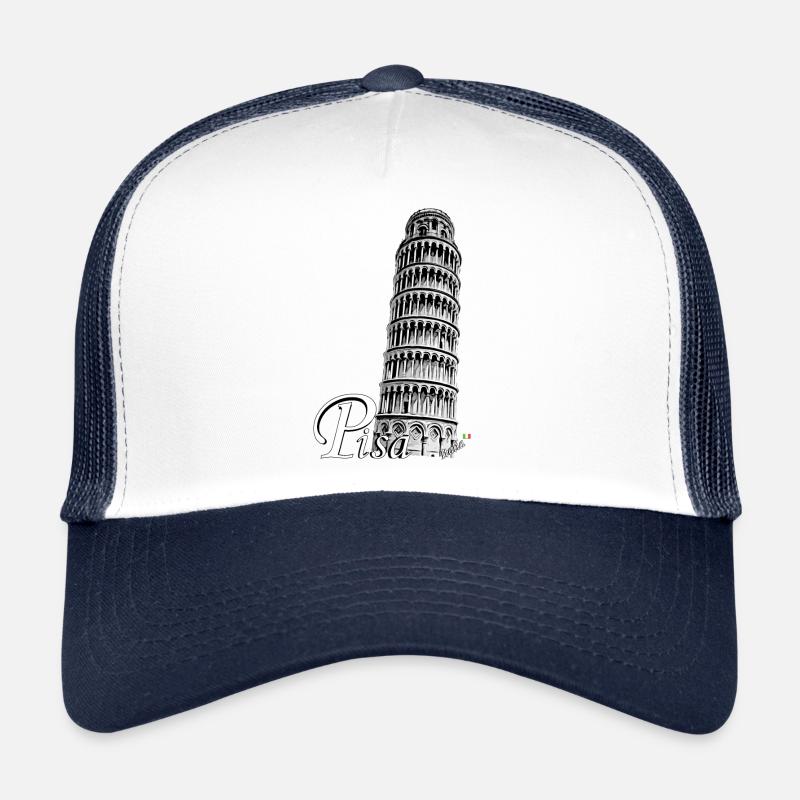 Tour penchée de Pise Casquette trucker 